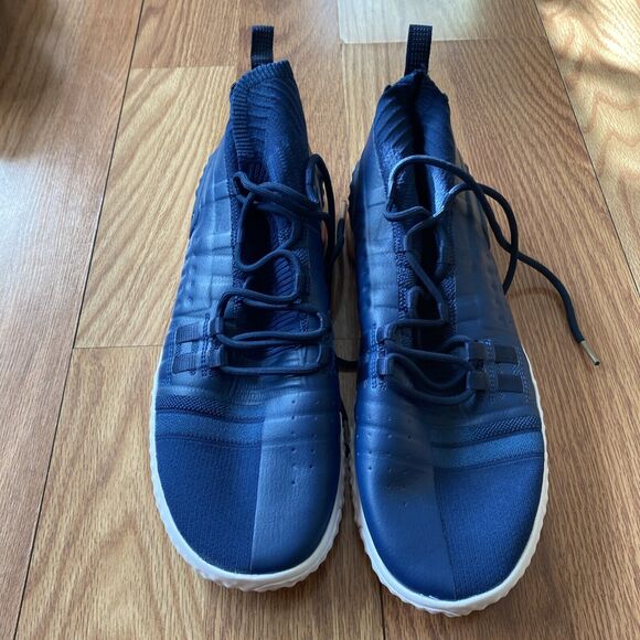 Under Armour Project Rock 1 3020788-401 Navy Blue Training Shoes Mens Size 14